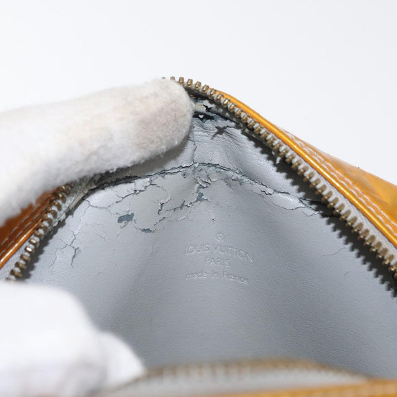 LOUIS VUITTON Monogram Vernis Wooster Shoulder Bag Gris M91036 LV Auth 169718