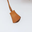 BURBERRY Nova Check Basket Hand Bag Raffia Brown Auth 169719V-15