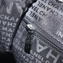 CHANEL Chain Camelia Shoulder Bag Tweed Multicolor Silver CC Auth 169721SAV-22