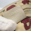 GUCCI GG Canvas Guccissima Horsebit Bag Leather Ivory Gold 137621 Auth 169728-20