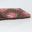 LOUIS VUITTON Monogram jungle Dot Poche Toilette 26 Pouch Red LV Auth 169734M-6