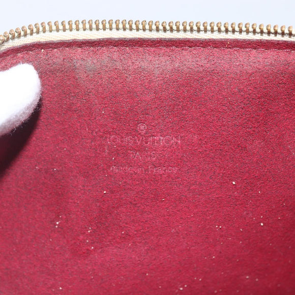 LOUIS VUITTON Multicolor Pochette Accessoires Pouch White M92649 Auth 169737