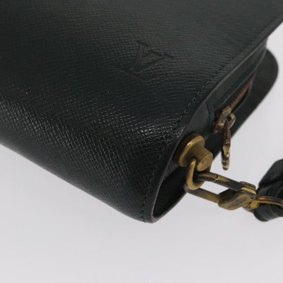 LOUIS VUITTON Taiga Baikal Clutch Bag Epicea M30184 LV Auth 169738