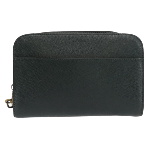 LOUIS VUITTON Taiga Baikal Clutch Bag Epicea M30184 LV Auth 169738