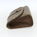 GUCCI GG Supreme Web Sherry Line Clutch Bag PVC Beige 89 01 031 Auth 169742-4