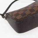LOUIS VUITTON Damier Ebene Trousse makeup Pouch N51982 LV Auth 169744-14