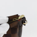 LOUIS VUITTON Damier Ebene Trousse makeup Pouch N51982 LV Auth 169744-10