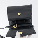 Salvatore Ferragamo Vala Hand Bag Leather 2way Navy Gold Auth 169747-18