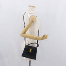 Salvatore Ferragamo Vala Hand Bag Leather 2way Navy Gold Auth 169747-25