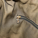 FENDI Zucca Canvas Vanity Hand Bag Black Brown Auth 169752-21