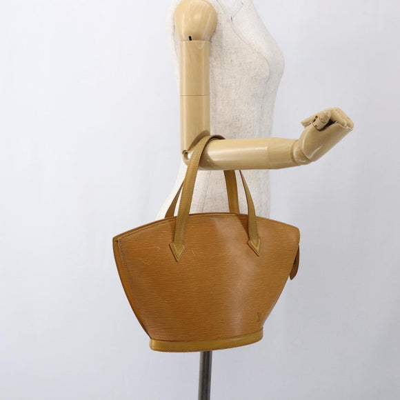 LOUIS VUITTON Epi Saint Jacques Hand Bag Yellow M52279 LV Auth 169774