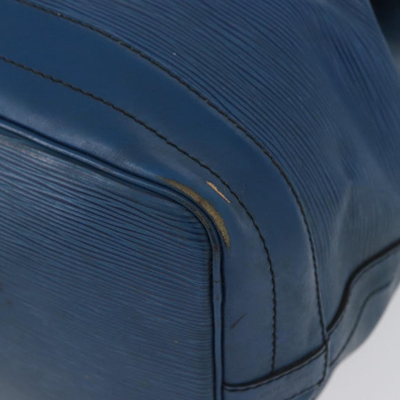 LOUIS VUITTON Epi Noe Schoudertas Toledo Blue M44005 LV Auth 169778
