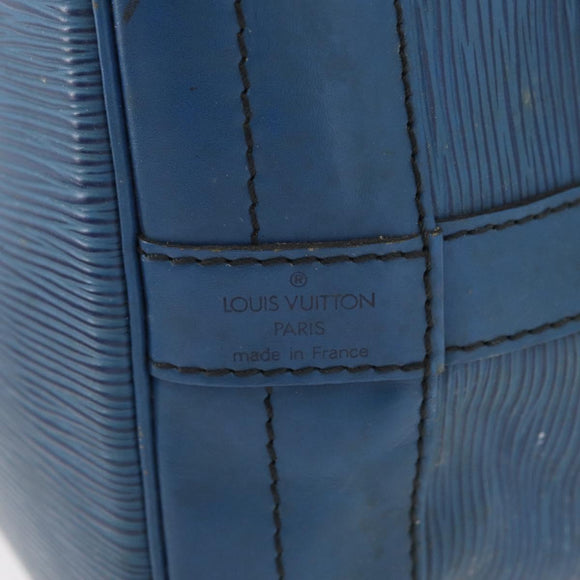 LOUIS VUITTON Epi Noe Schoudertas Toledo Blue M44005 LV Auth 169778
