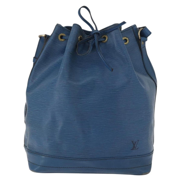 LOUIS VUITTON Epi Noe Schoudertas Toledo Blue M44005 LV Auth 169778