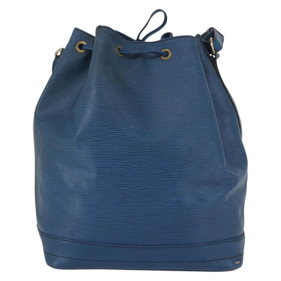 LOUIS VUITTON Epi Noe Schoudertas Toledo Blue M44005 LV Auth 169778