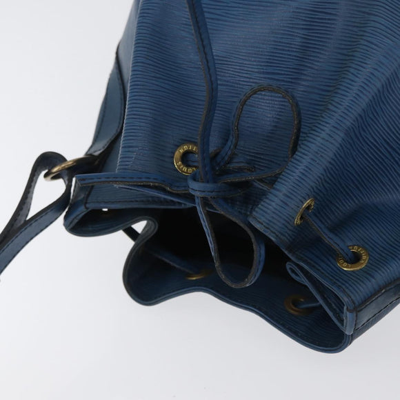 LOUIS VUITTON Epi Noe Schoudertas Toledo Blue M44005 LV Auth 169778
