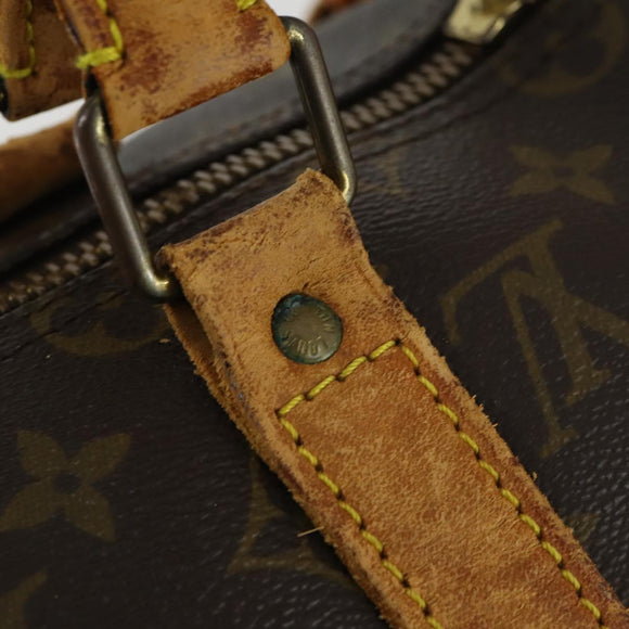 LOUIS VUITTON Monogram Keepall Bandouliere 50 Boston Bag M41416 LV Auth 169785