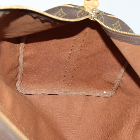 LOUIS VUITTON Monogram Keepall Bandouliere 50 Boston Bag M41416 LV Auth 169785
