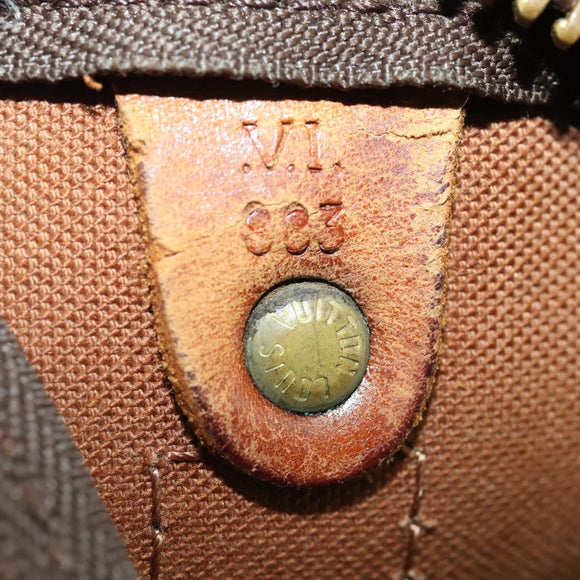 LOUIS VUITTON Monogram Keepall Bandouliere 50 Boston Bag M41416 LV Auth 169785