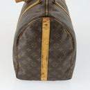 LOUIS VUITTON Monogram Keepall Bandouliere 50 Boston Bag M41416 LV Auth 169785-3