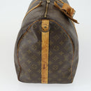 LOUIS VUITTON Monogram Keepall Bandouliere 50 Boston Bag M41416 LV Auth 169785-4