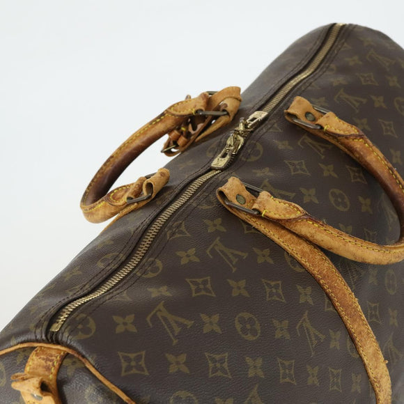 LOUIS VUITTON Monogram Keepall Bandouliere 50 Boston Bag M41416 LV Auth 169785