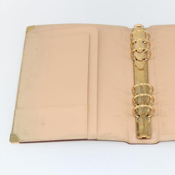 LOUIS VUITTON Multicolor Agenda GM Day Planner Cover Black R20893 Auth 169786SAV