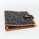 LOUIS VUITTON Multicolor Agenda GM Day Planner Cover Black R20893 Auth 169786SAV-6