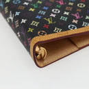 LOUIS VUITTON Multicolor Agenda GM Day Planner Cover Black R20893 Auth 169786SAV-14