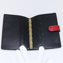 LOUIS VUITTON Epi Agenda PM Day Planner Cover Red R20057 LV Auth 169789-8