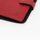 LOUIS VUITTON Epi Agenda PM Day Planner Cover Red R20057 LV Auth 169789-7