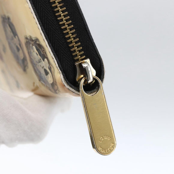 LOUIS VUITTON Monogram Vernis Nicolas Ghesquire Zippy Wallet M50370 Auth 169792
