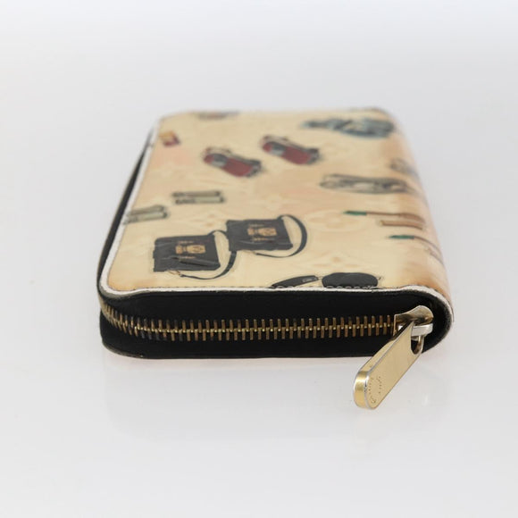 LOUIS VUITTON Monogram Vernis Nicolas Ghesquire Zippy Wallet M50370 Auth 169792