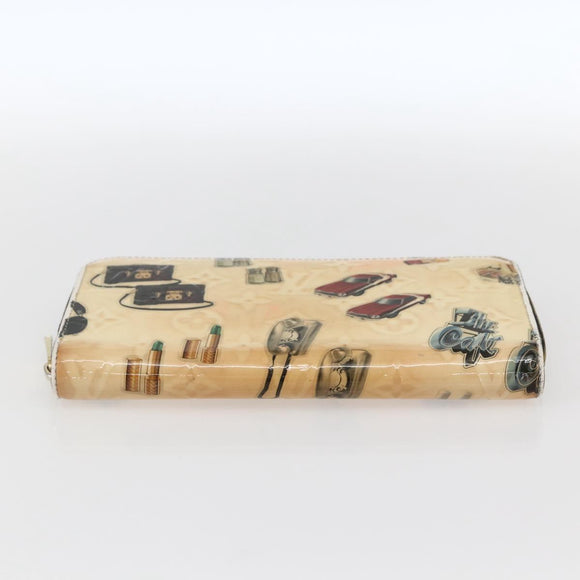 LOUIS VUITTON Monogram Vernis Nicolas Ghesquire Zippy Wallet M50370 Auth 169792