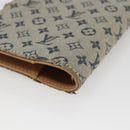 LOUIS VUITTON Monogram Mini Agenda PM Day Planner Cover Blue R20910 Auth 169793-10
