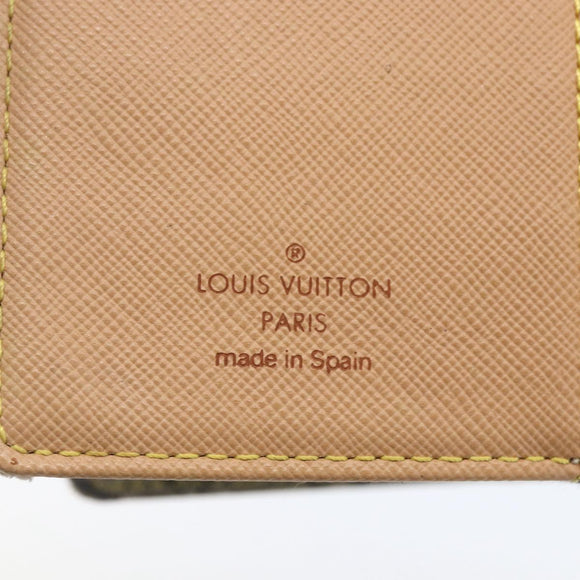 LOUIS VUITTON Monogram Mini Agenda PM Day Planner Cover Blue R20910 Auth 169793