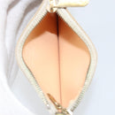 LOUIS VUITTON Monogram Multicolor Pochette Cles Purse White M92655 Auth 169794-15