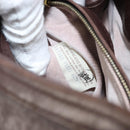 BOTTEGA VENETA Kettenhandtasche Canvas Outlet Rosa Gold 169980 Auth 169795V-11