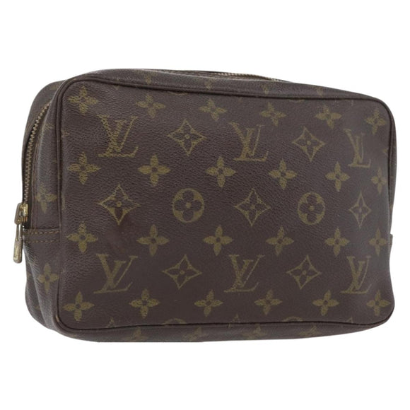 LOUIS VUITTON Monogram Trousse Toilette 23 Clutch Bag M47524 LV Auth 169796