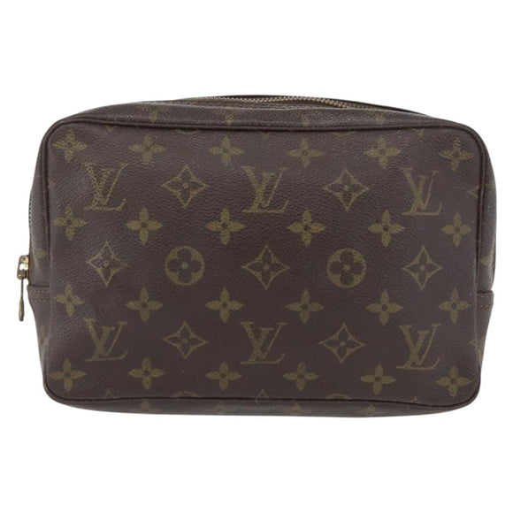 LOUIS VUITTON Monogram Trousse Toilette 23 Clutch Bag M47524 LV Auth 169796