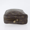 LOUIS VUITTON Monogram Trousse Toilette 23 Clutch Bag M47524 LV Auth 169796-4