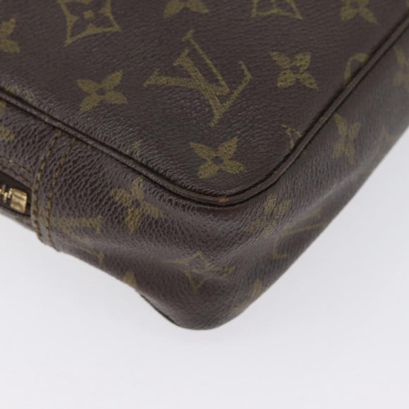 LOUIS VUITTON Monogram Trousse Toilette 23 Clutch Bag M47524 LV Auth 169796