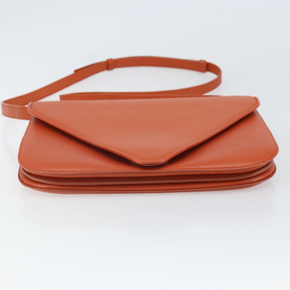 BOTTEGA VENETA Ketten-Schultertasche Leder 2-Wege Braun Gold Original 169800V