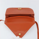 BOTTEGA VENETA Ketten-Schultertasche Leder 2-Wege Braun Gold Original 169800V-9