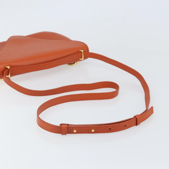 BOTTEGA VENETA Ketten-Schultertasche Leder 2-Wege Braun Gold Original 169800V