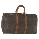LOUIS VUITTON Monogram Keepall 50 Boston Bag M41426 LV Auth 169807-1