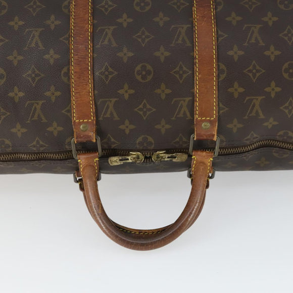 LOUIS VUITTON Monogram Keepall 50 Boston Bag M41426 LV Auth 169807