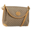 GUCCI Micro GG Supreme Shoulder Bag PVC Beige Gold 001 099 4084 Auth 169812-1