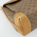 GUCCI Micro GG Supreme Shoulder Bag PVC Beige Gold 001 099 4084 Auth 169812-14