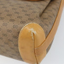 GUCCI Micro GG Supreme Shoulder Bag PVC Beige Gold 001 099 4084 Auth 169812-15